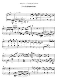 Rondeau de bravoure - Franz Liszt